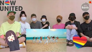 [BTS reagindo a Now United-Paradise] 🇲🇽❤