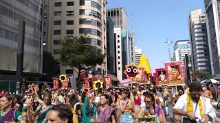 Ratha-Yatra, São Paulo, 19/09/2021, parte 2. Ратха-Ятра, Сао Пауло, 19/09/2021, часть 2.