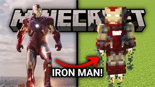 😎 AKU BISA MENJADI SUPERHEROES MARVEL DI MINECRAFT! (& Supervillains)