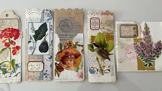 Craft with me #whatsinmybox | Random ephemera making session EP 07