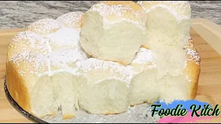 Effortless Fluffy & Soft Snow Bread - No knead No Stress!