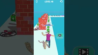 Healthy Man Run   Level 46 #shorts #games #viral