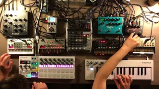 Volca Synthwave & House Jam (2018-04-28 Part V)