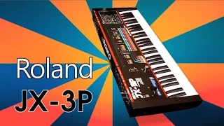 ROLAND JX-3P Analog Synthesizer 1983 | NEW PATCHES | HD DEMO