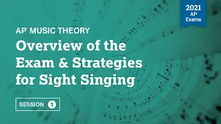 2021 Live Review 1 | AP Music Theory | Overview of the Exam & Strategies for Sight Singing