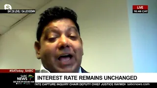 Reaction to SARB's interest rate decision: Lavan Gopaul