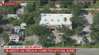 SPECIAL REPORT: One Person Arrested In Plantation In Connection To Pipe Bombs