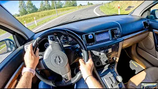 2007 Opel Signum [1.9 CDTI 150HP] |0-100| POV Test Drive #1248 Joe Black