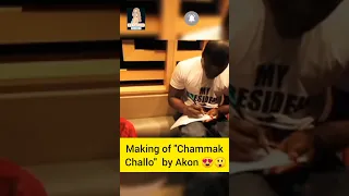 news making of the blockbuster song "Chammak Challo" 😍😲 #vishaldadlani #music #songs #bollywoodsongs