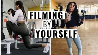 How to Film Yourself in the Gym | VLOGMAS EPISODE 10