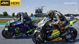 MotoGP 23 - Race at French GP 100% AI MotoGP Race Gameplay (4K/60FPS)