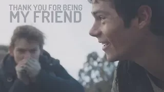 Thomas & Newt | “Thank you for being my friend.”