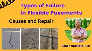 #pavements Failures in Flexible pavements - Types, causes and repair.