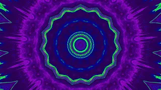 2 HRS of Mediation Music with Psychedelic Visuals Mandala   Background Video Abstract Art