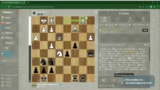 Komodo25 (3200) vs Fairy-Stockfish 14 уровня 8