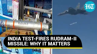 India's Su-30 Jet Fires Made-In-India RudraM-II Anti-Radiation Missile; Why It's 'Force Multiplier'