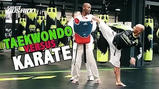 TAEKWONDO VERSUS KARATE