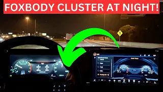 2024 Mustang At NIGHT | Interior & Exterior Lights & DRIVE!