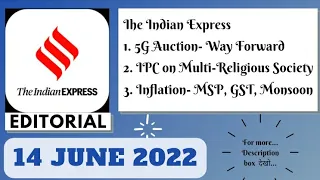 14th June 2022 | Gargi Classes The Indian Express Editorials and Ideas Analysis | By R.K. Lata