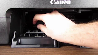 Canon PIXMA TS3150 Change ink cartridges