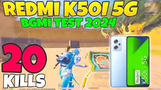 🔥Redmi K50i 5G BGMI ( Aladdin Mode 3.1 ) Test 2024 with Fps
