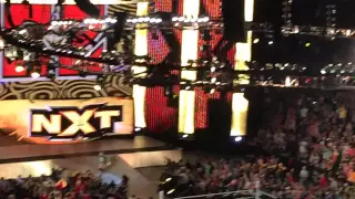 Sami Zayn entrance at WWE RAW Montreal 5/4/15