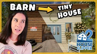 Old Barn to Tiny Home Conversion 🛠️ House Flipper 2