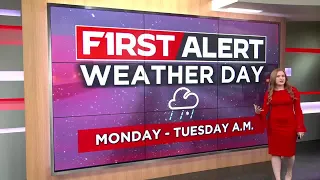 19 First Alert Day: Rain to snow Monday, lake effect Tuesday; travel impacts likely