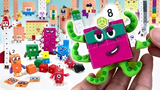 Make Your Own DIY Numberblocks Toys - Magnetic Poseable Figures (Instructions for 1-30)