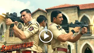 Simmba, Singham and Sooryavanshi Trio Action Scene | Rohit Shetty Cop Universe Action