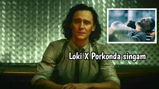 Loki finale X Porkonda singam | Vikram remix |Edits song | loki sad love status 💖