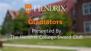 Hendrix College Gladiators - Spring 2024