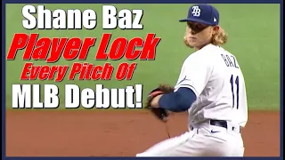 Shane Baz Rays, MLB Debut Player Lock - Every Pitch Of First Game Vs Jays - Rays Top Prospect.