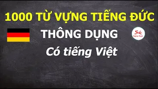 1000 từ vựng tiếng Đức thông dụng – Dành cho người mới bắt đầu