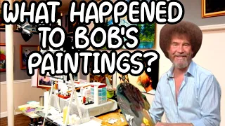 BOB ROSS Teaching Studio & LARGEST Collection of Paintings