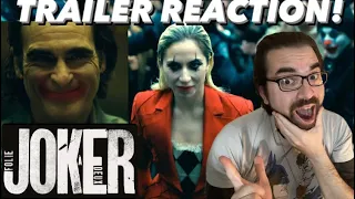 JOKER 2 TRAILER REACTION! Joker: Folie à Deux Teaser Trailer Joaquin Phoenix Lady Gaga