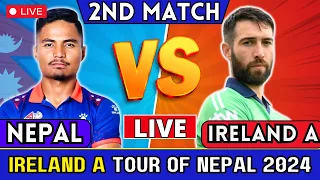DAY 2 | Nepal vs Ireland A Cricket live | Ireland Tour Of Nepal in 2024 | Live Match Analysis