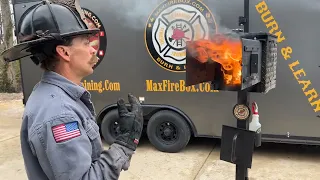 Max Fire Training, Inc. "Max Fire Box Phase I Thermal Imaging-Ventilation Attachment"