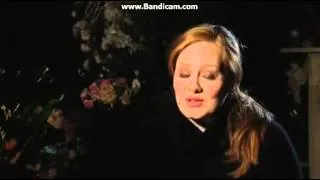 Adele talking about her first TV appearance on Jools Holland