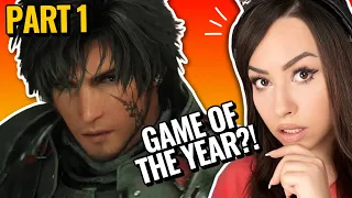 Is this GAME OF THE YEAR?! Final Fantasy XVI (PART 1)