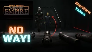 Star Wars Tales Of The Empire Trailer - Star Wars Takes - NO WAY!