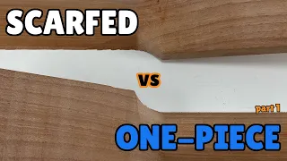 Scarfed vs. One-Piece Guitar Necks - Part 1