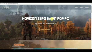 Horizon Zero Dawn PC Download