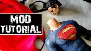 Hot Toys Man of Steel MOD TUTORIAL (PT-BR) / DiegoHDM