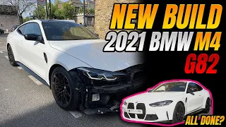 Fixing a wrecked 2021 BMW G82 M4 COMPETITION