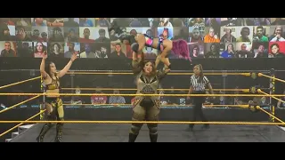 WWE NXT Nia Jax Shayna Baszler v Dakota Kai Raquel Gonzales March 3 2021