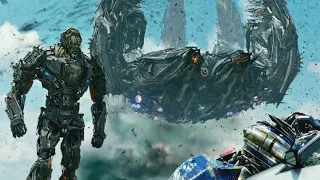 Transformers 4 age of extinction Optimus prime vs Galvatron in tamil fight scene