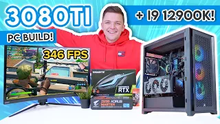 Intel Are BACK! 🔥 Intel 12th Gen Gaming PC Build [ft. i9 12900K, 3080Ti & DDR5 RAM! w/ Benchmarks!]