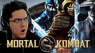 Mortal Kombat Movie - Official Character Posters REACTION!