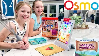 Playing Osmo Math Wizard Educational Games !!!